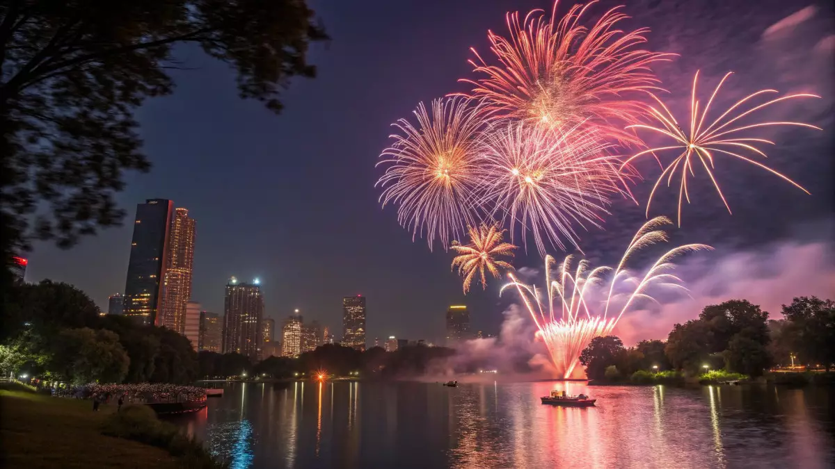 Алматинцы призывают отказаться от новогодних салютов