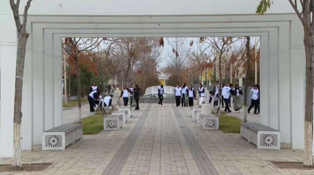 Түркістан қаласында «ЕСО ACTION» экологиялық акциясы өтті