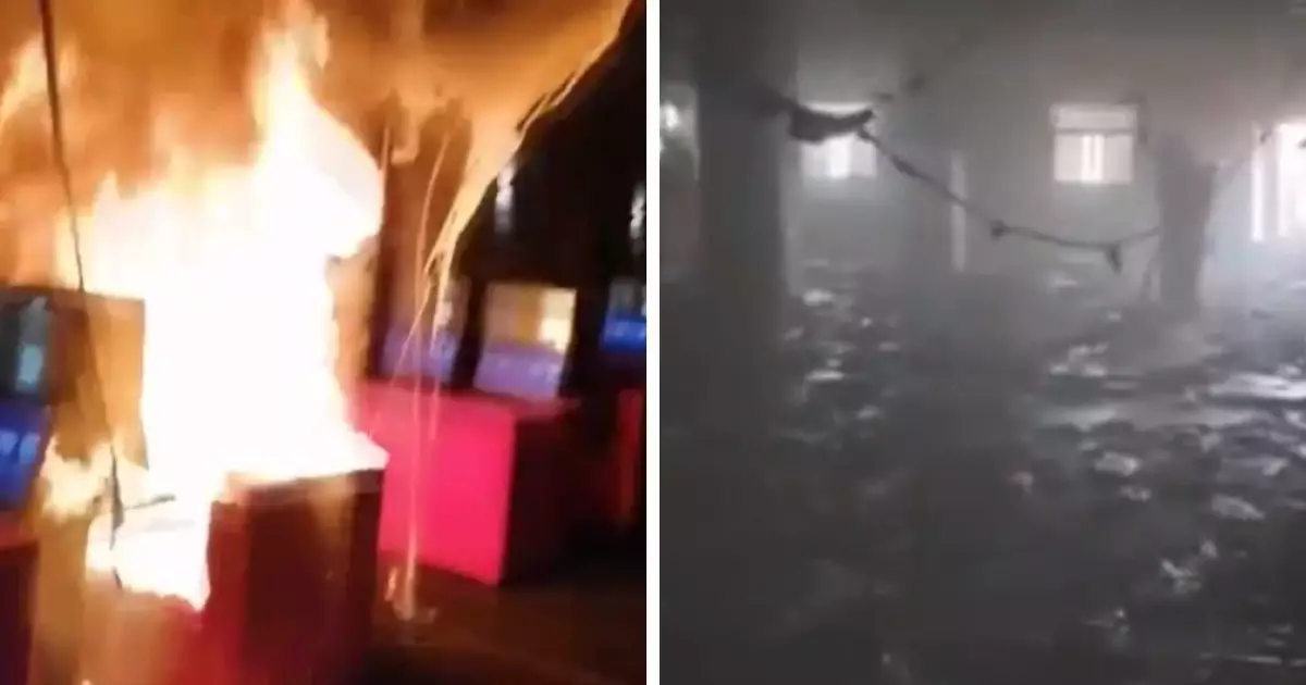  Лото кеңсені өртеп жіберген бейнеулік түрмеден шықты 