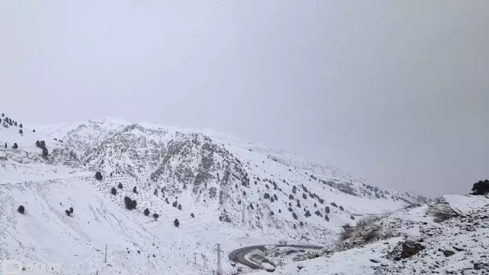 Перевал Камчик временно закрыт из-за угрозы схода лавин