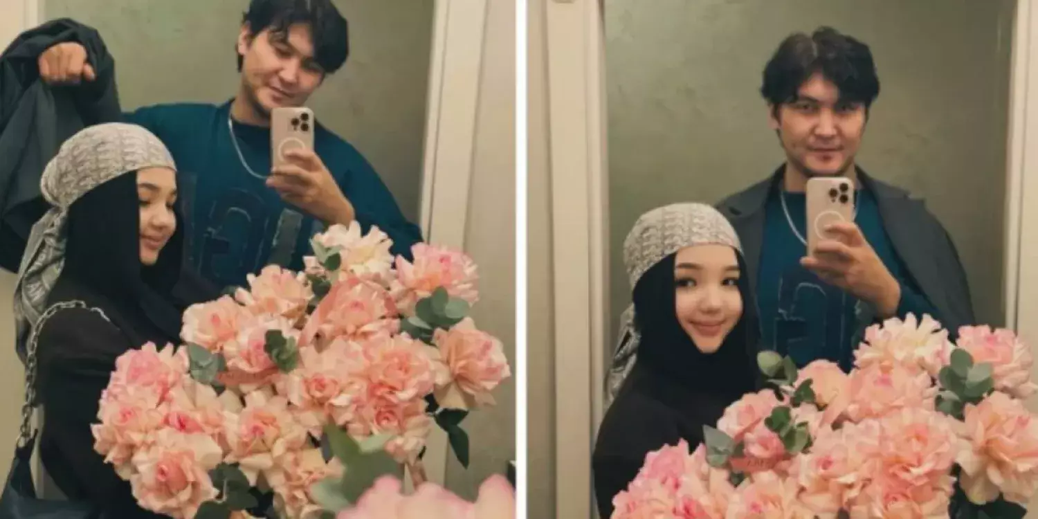 Жігер Ауыпбаев өзінен 15 жас кіші қызбен көзге түсті