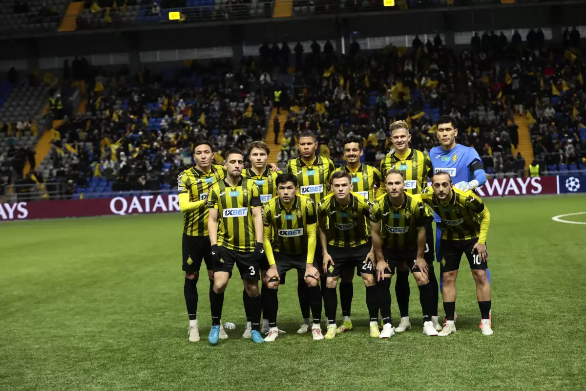 Вратарь «Кайрата» Анарбеков признан лучшим игроком матча Лиги чемпионов