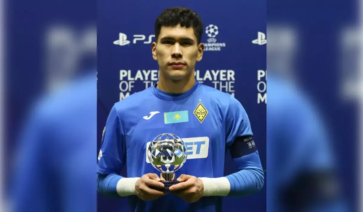 Еуропаны таңғалдырды: Темірлан Анарбеков матчтың үздігі атанды