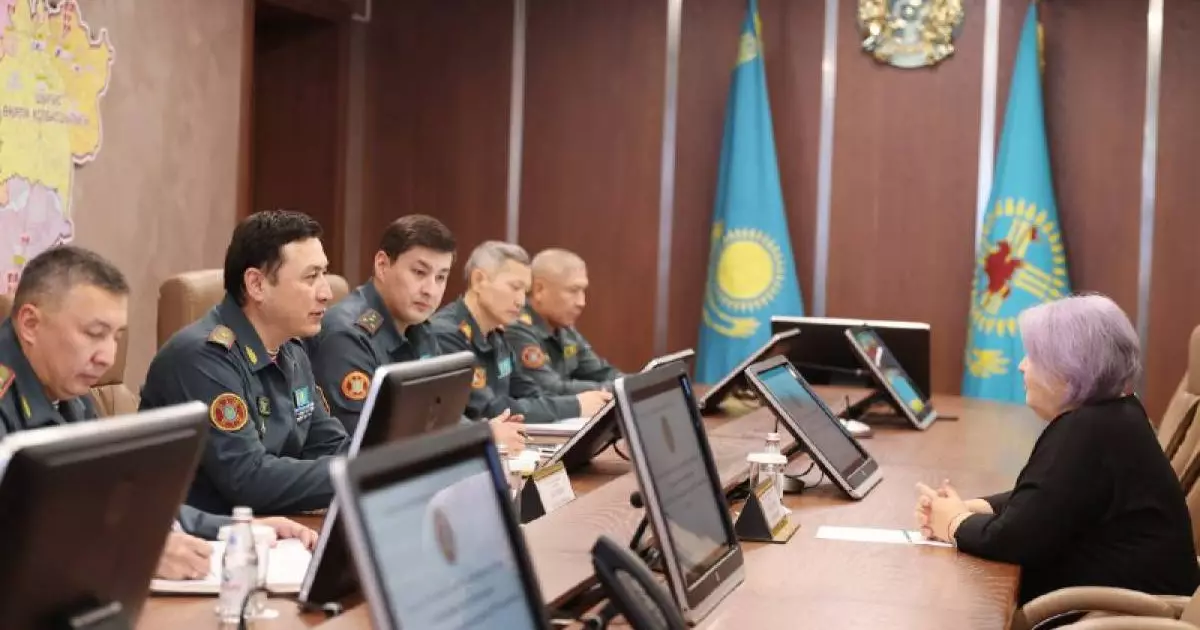  Ұлттық ұлан басшылығы сарбаздардың қызмет жағдайын жақсарту мәселелерін талқылады 