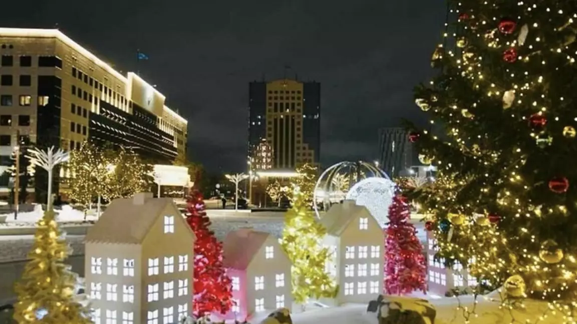 Жаңа жылдық безендіруге қай қала қанша жұмсамақ?