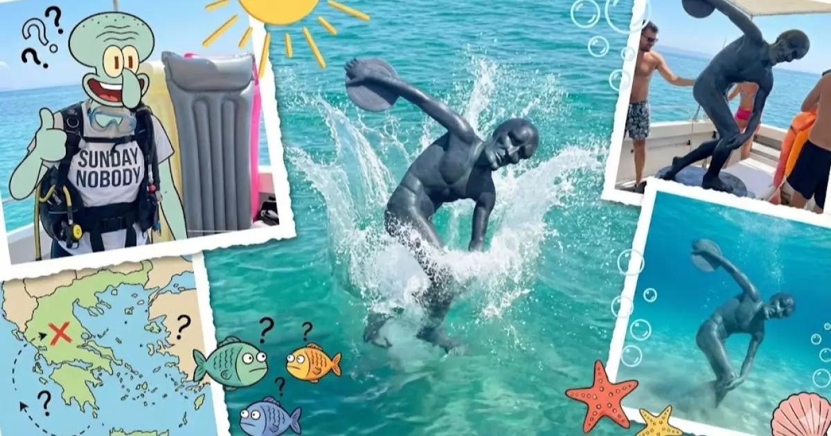  Еріккен адам ба? Америкалық суретші келешек археологтардың басын қатырмақшы 