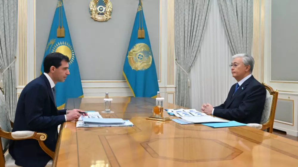 Токаев принял главу Qarmet Лаврентьева