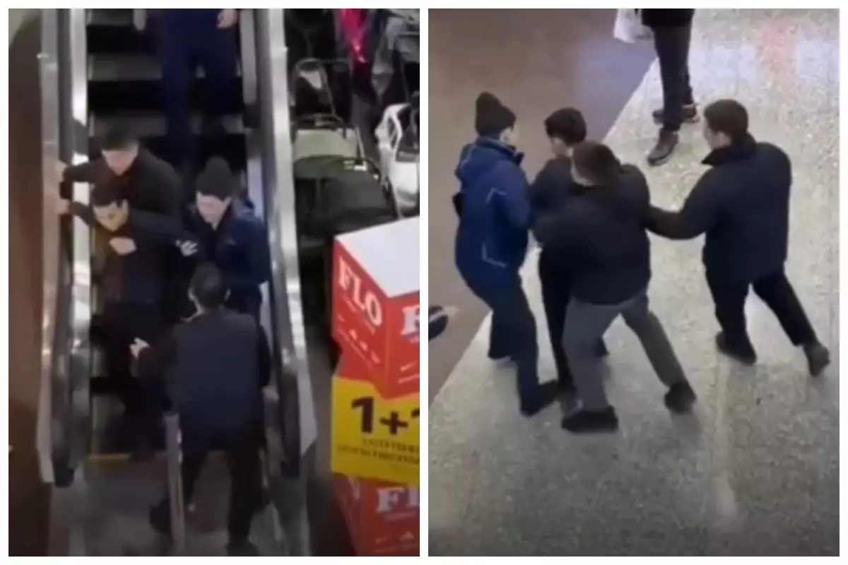 Астанада сауда үйінен жігітті әскерге сүйреп әкеткен: Қорғаныс вице-министрі пікір білдірді