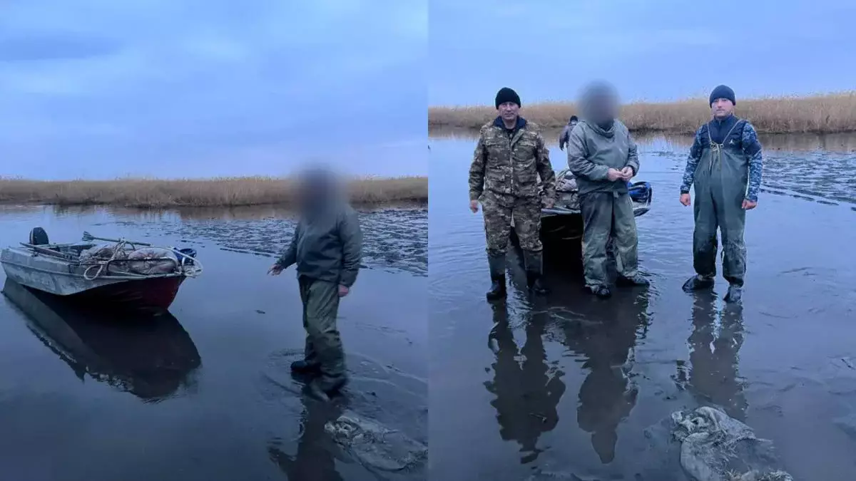 Абай облысында браконьер ұсталды