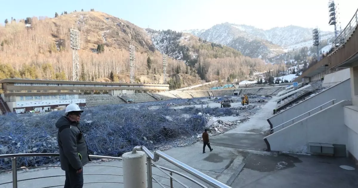  Алматыда аңызға айналған мұз айдыны жаңғыртылып жатыр 