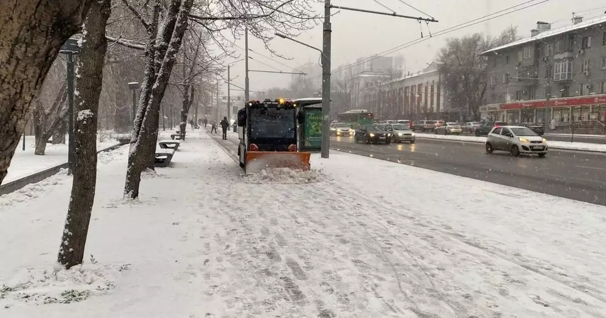 Казахстан готовится к резкому похолоданию.