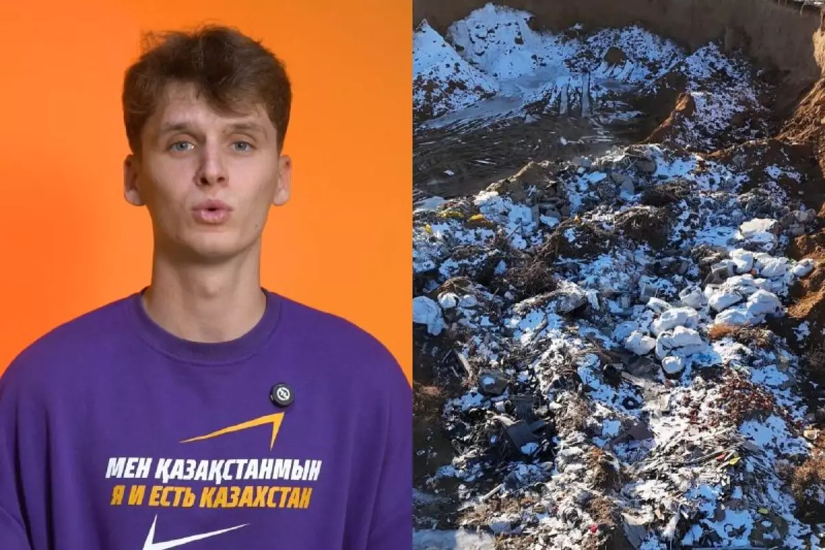 Жаңа адамдар Павлодарда рұқсат етілмеген қоқыс алаңын анықтады