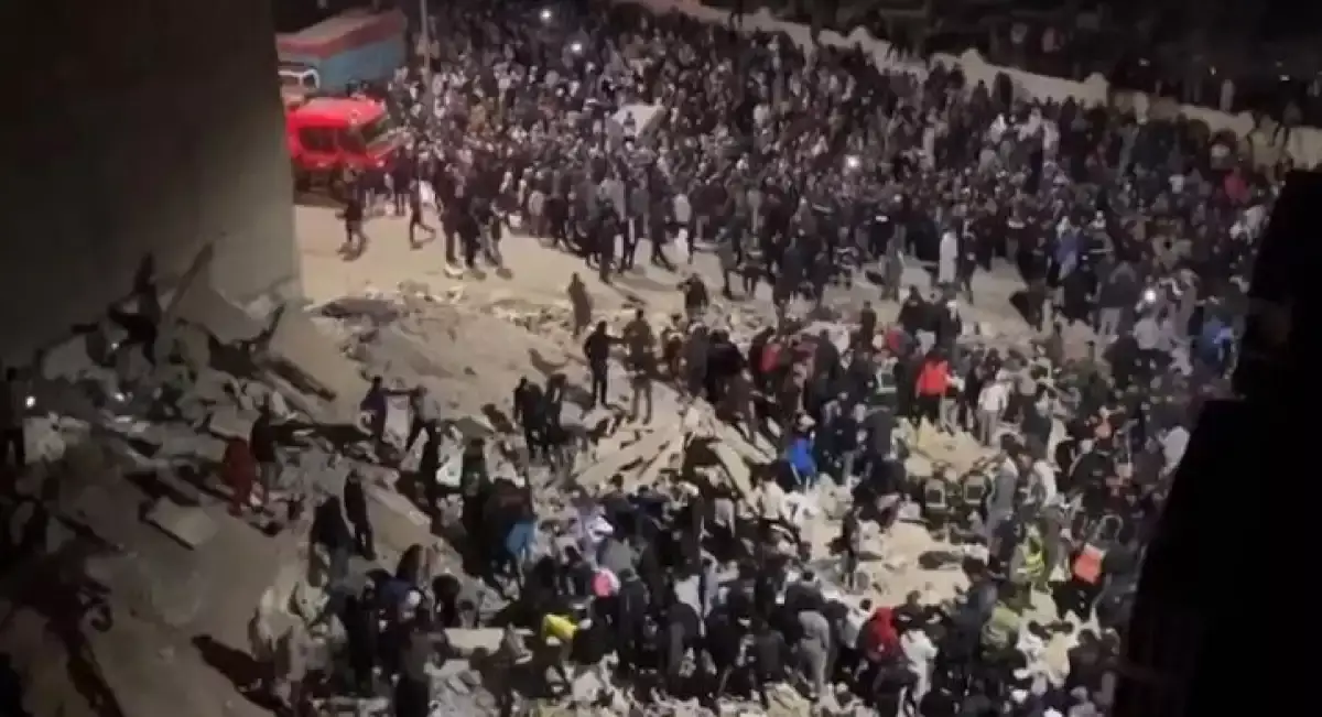 Мароккодағы жұмбақ апат: бір сәтте екі үй құлап, 8 отбасы қаза тапты