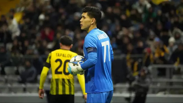 Анарбеков переписывает историю в ЛЧ: он уже опережает вратарей ПСЖ и "Барселоны"