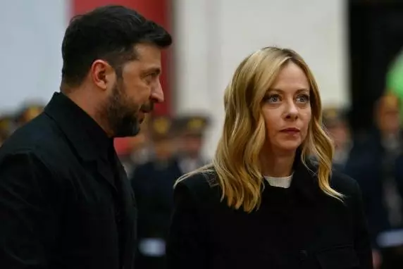 Италия обсудила с Зеленским пути урегулирования конфликта с Россией