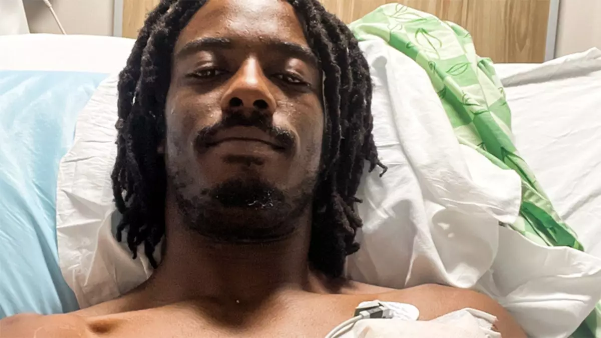 Мужчина, получивший ножевые ранения в легком рельсовом транспорте Шарлотты от дважды депортированного нелегального иммигранта, заявляет, что его тело серьезно повреждено.