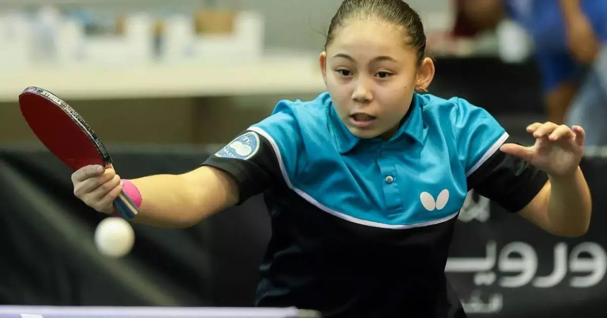  Қазақстан үстел теннисінен Сауд Арабиясында өткен турнирде 9 медаль еншіледі 