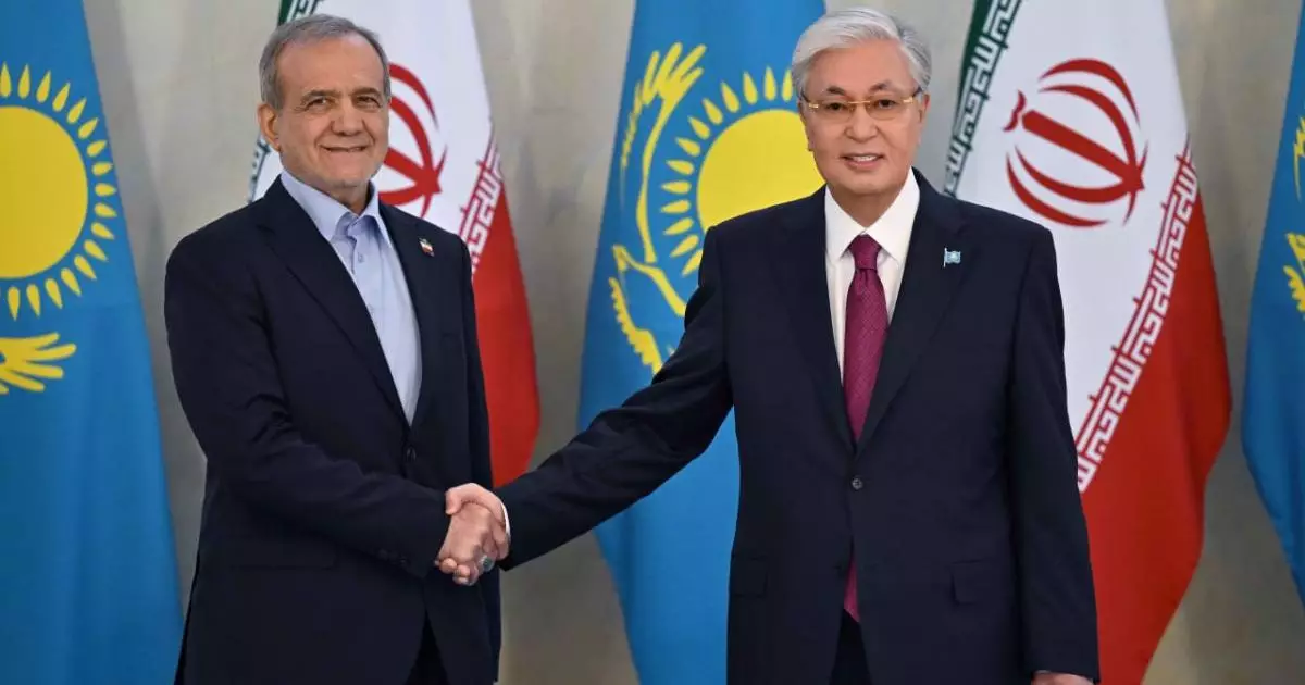  Қасым-Жомарт Тоқаев пен Иран Президенті Масуд Пезешкиан келіссөз жүргізді 