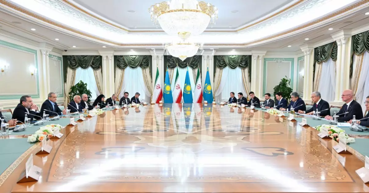   Иран Президенті: Өзара сауда-саттықты 3 миллиард долларға дейін жеткізуге күш саламыз   