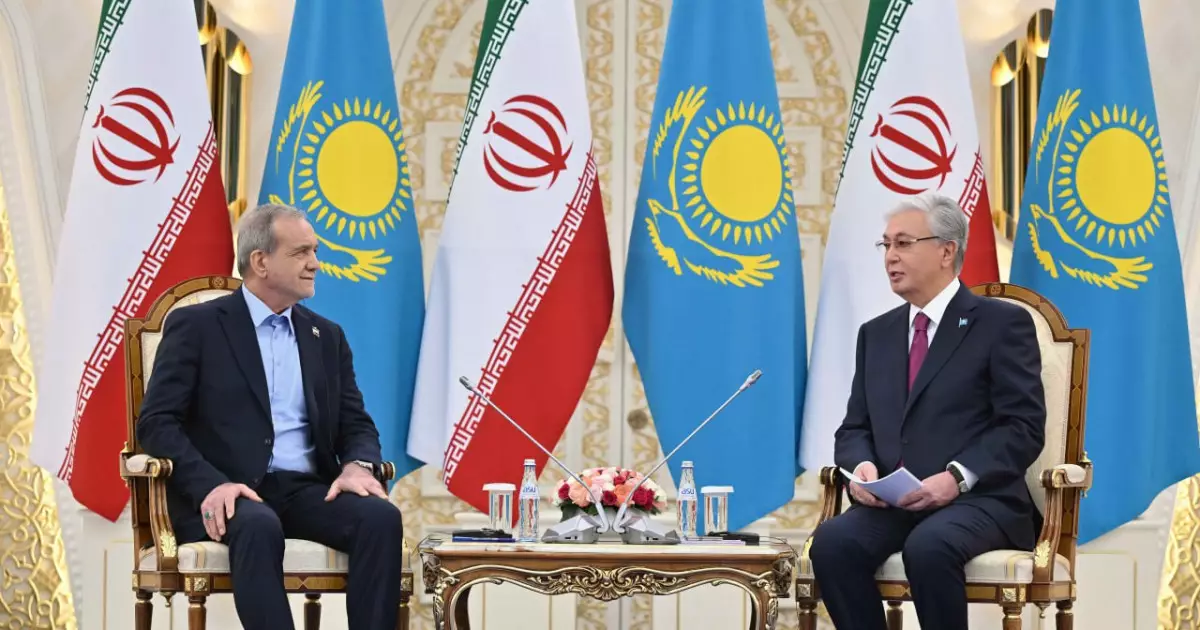   Қасым-Жомарт Тоқаев пен Масуд Пезешкиан келіссөз жүргізді   