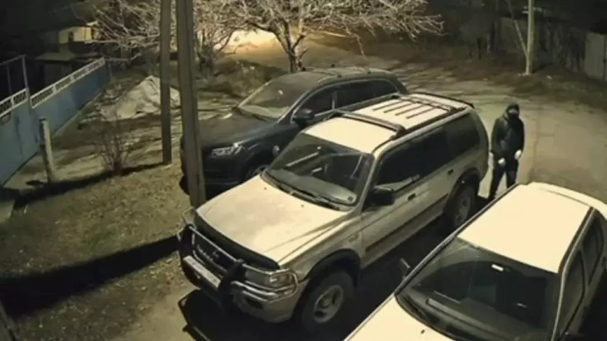 Полицейские Алматы задержали серийного автовора (видео)