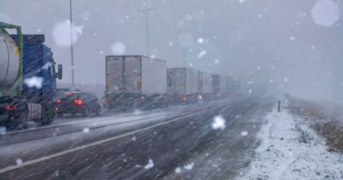  Екі облыста автожол бір тәулікке жабылды 