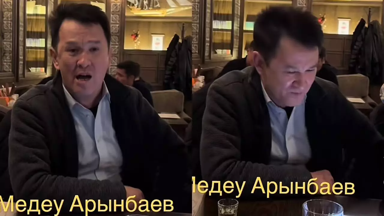"Мәке, қойсайшы болды": Медеу Арынбаевтың тағы да ішіп алған видеосы тарады (ВИДЕО)