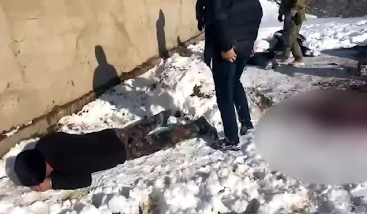 Жетісу облысында ер адам бір үйір жылқыны айдап әкетіп, сойып жатқан жерінен ұсталды