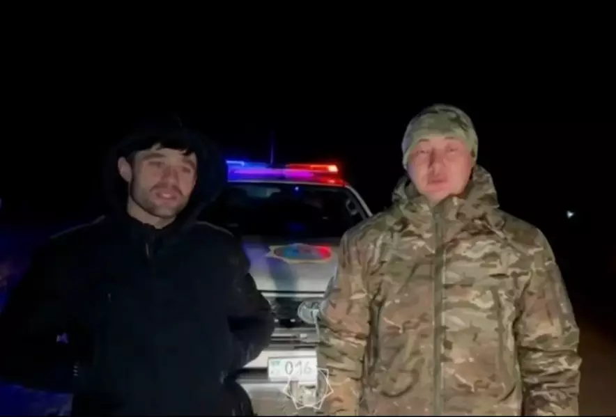 ТЖМ қызметкерлері жолда қалған шетелдік азаматтарға көмек көрсетті