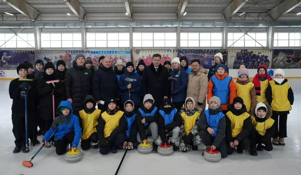 Алтай ауданында кёрлинг спорты қарқынды дамып келеді