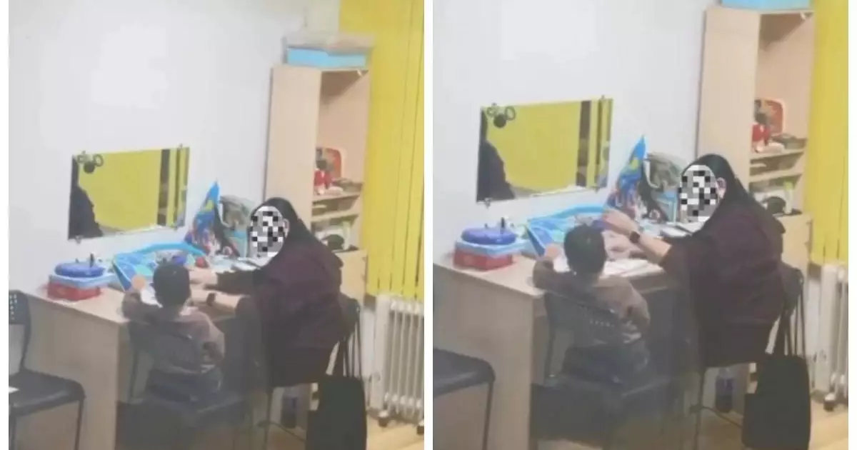  Қарағанды облысында логопед сабақ кезінде баланы ұрып жіберген (ВИДЕО) 
