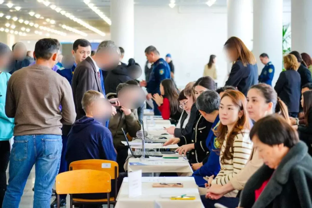 Акция для лиц, состоящих на учете в службе пробации, прошла в Астане