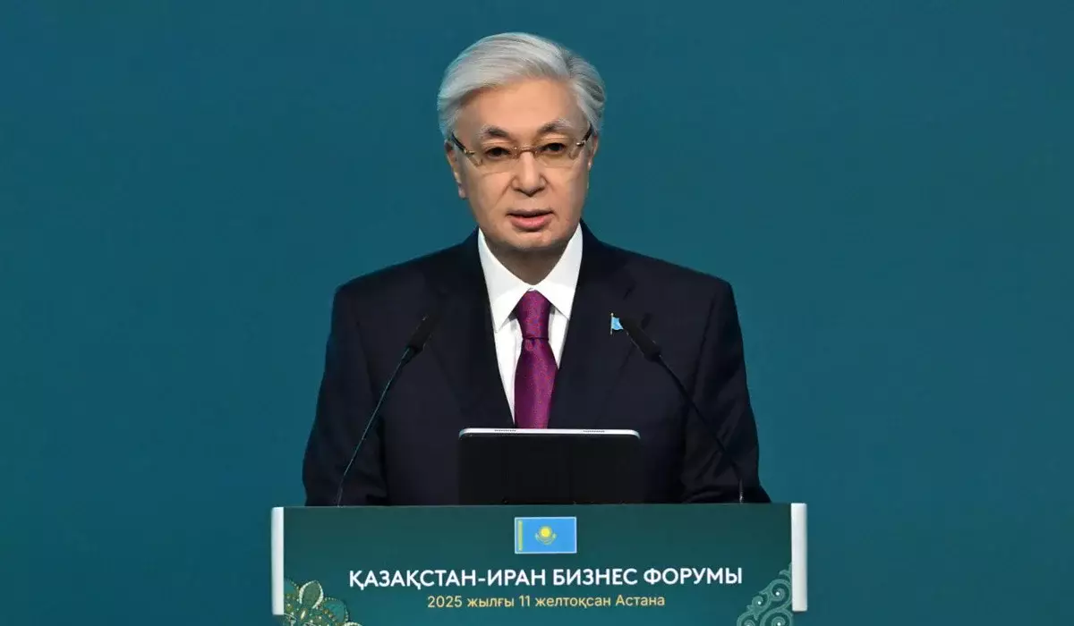 Токаев: Казахстан и Иран договорились увеличить товарооборот до 2 млрд долларов