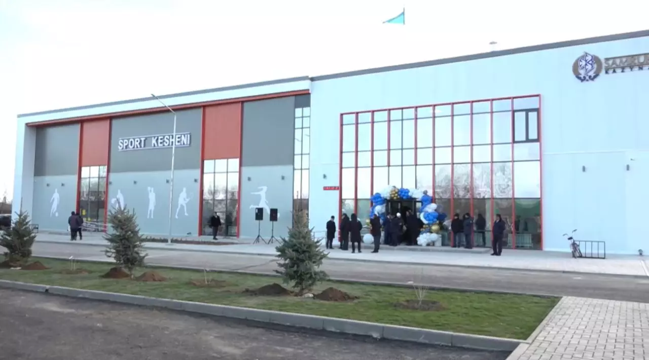 БҚО-дағы Жаңаөмір ауылында спорт кешені салынды