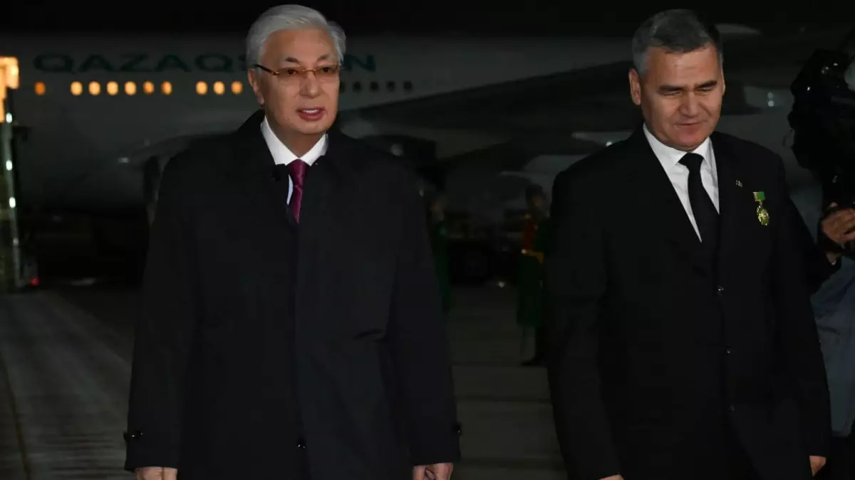 Президент Ашхабад қаласына барды