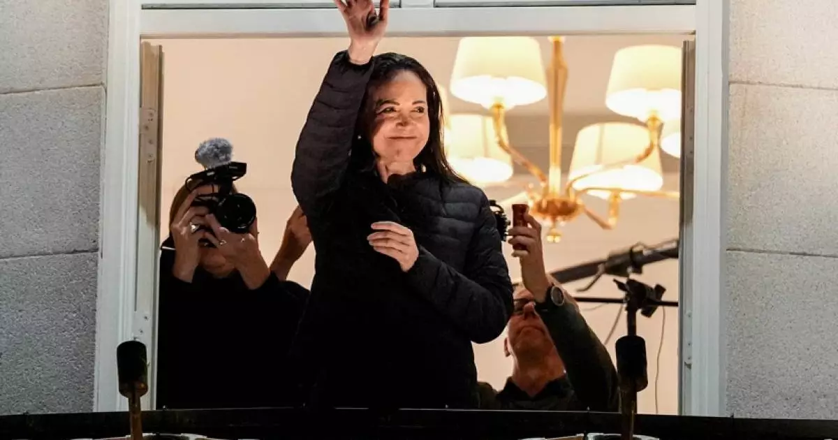  Нобель сыйлығын алу үшін түн ортасында өз елінен қашып шыққан Мария 