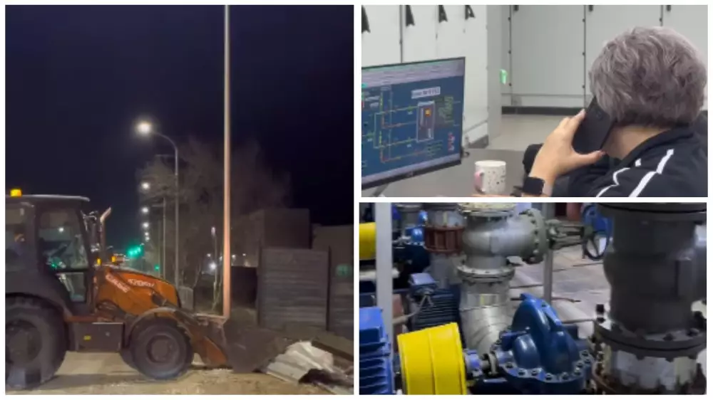 Ураганный ветер вызвал энергетический и коммунальный коллапс в Алматинской области