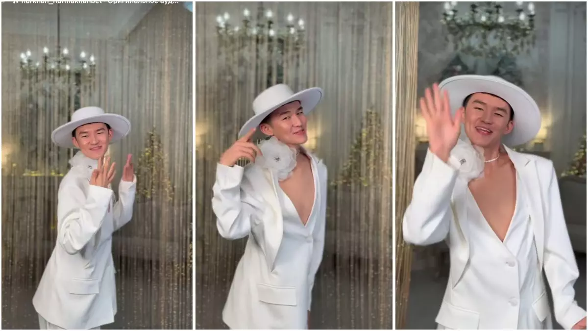 «Осыны военкомат ұстап әкетпейді екен»: Желіде блогер жігіттің образы жұрттың ашуын тудырды (ВИДЕО)