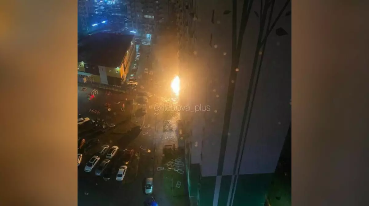 БПЛА ВСУ ударил по жилому дому в Твери, ранены семь человек