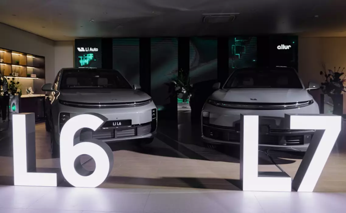 В столице состоялось открытие первого полноценного дилерского центра Allur | Li Auto