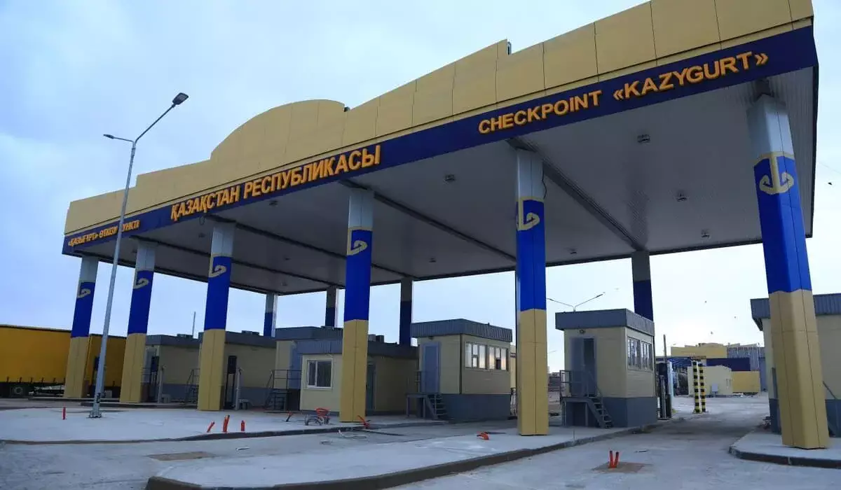 Казахстан модернизировал два пункта пропуска на границе с Узбекистаном и Туркменистаном (ФОТО)