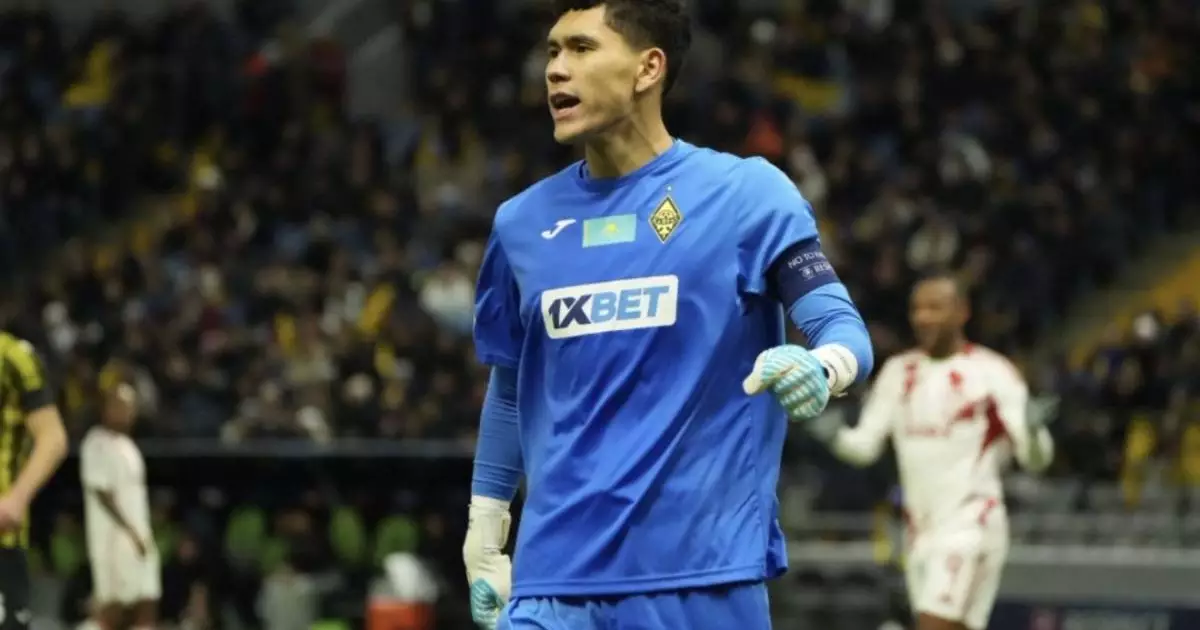  Темирлан Анарбеков возглавил рейтинг вратарей Лиги чемпионов 