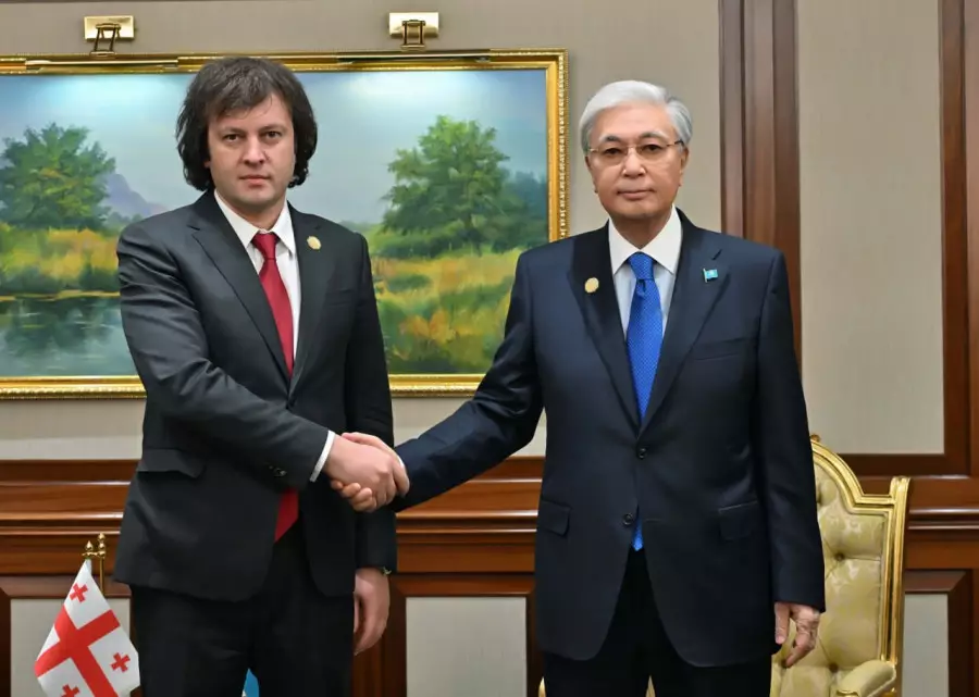 Тоқаев Грузия премьер-министрімен кездесті