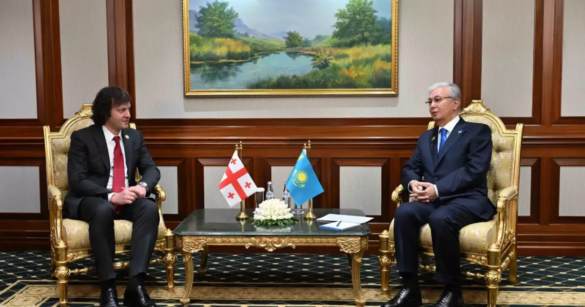   Грузия Қазақстанның Оңтүстік Кавказдағы сенімді серіктесі болып қала береді – Қасым-Жомарт Тоқаев   
