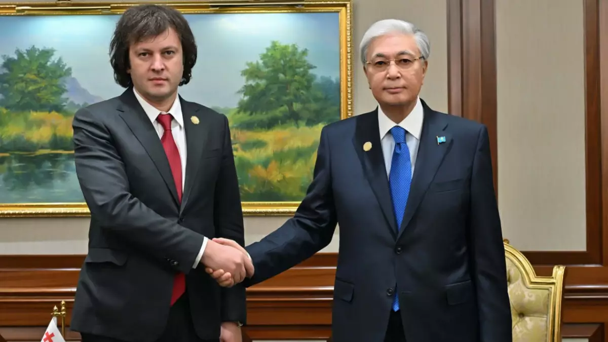 Тоқаев Грузия премьер-министрімен кездесті