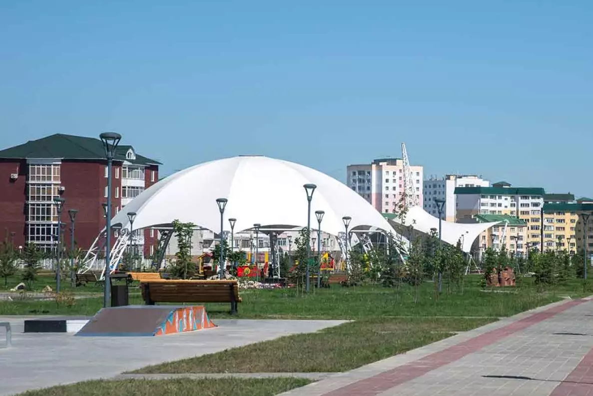 В Талдыкоргане строят новые торгово-развлекательные центры