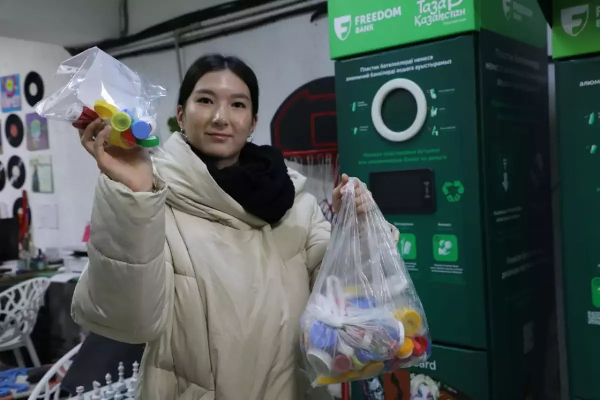 В Алматы стартовала экологическая акция по сбору пластиковых крышек «Добрая крышечка»
