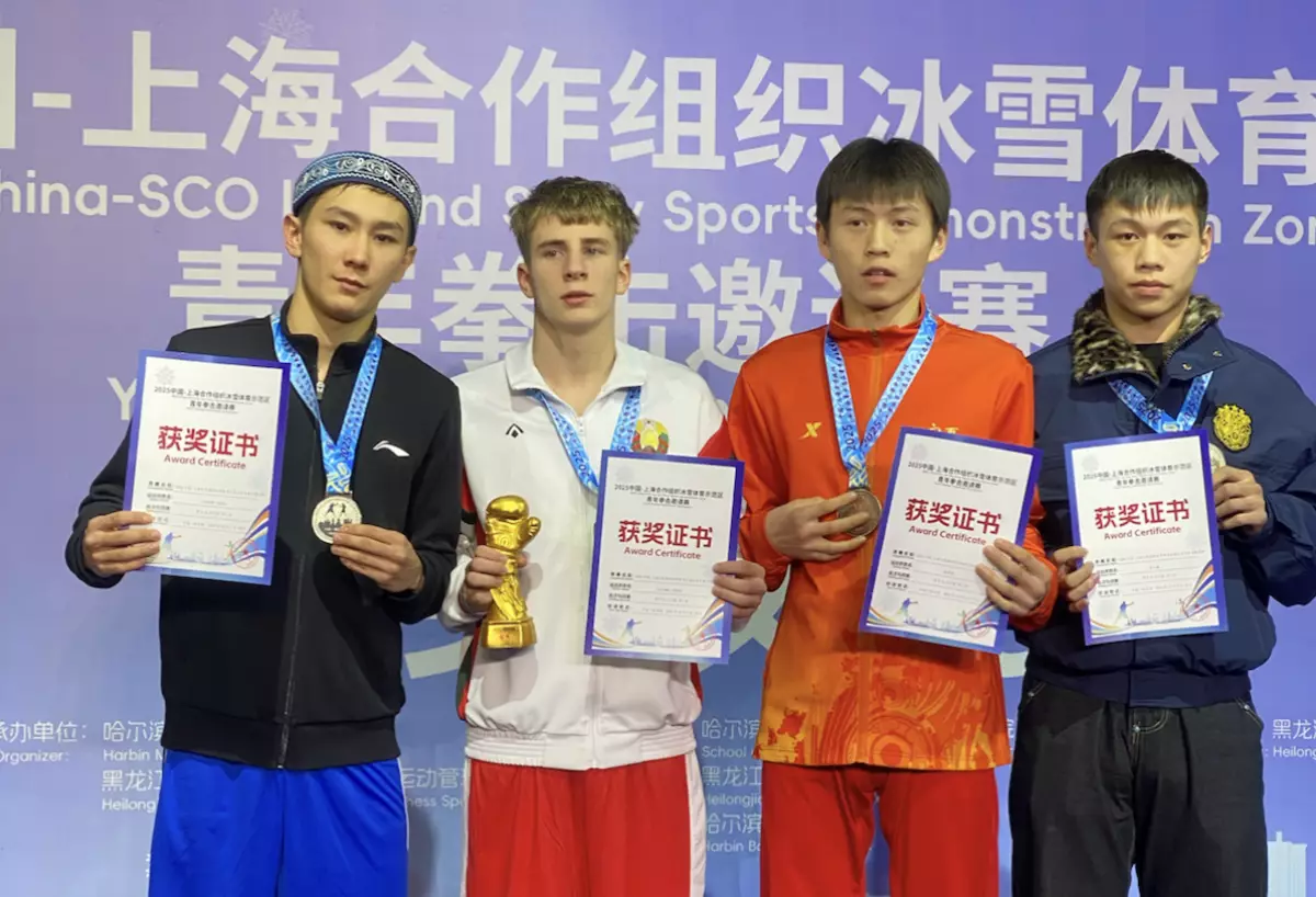 «Дала Қырандары» қыраны Айдос Үсенов Қытайдағы халықаралық турнирде күміс жүлде иеленді