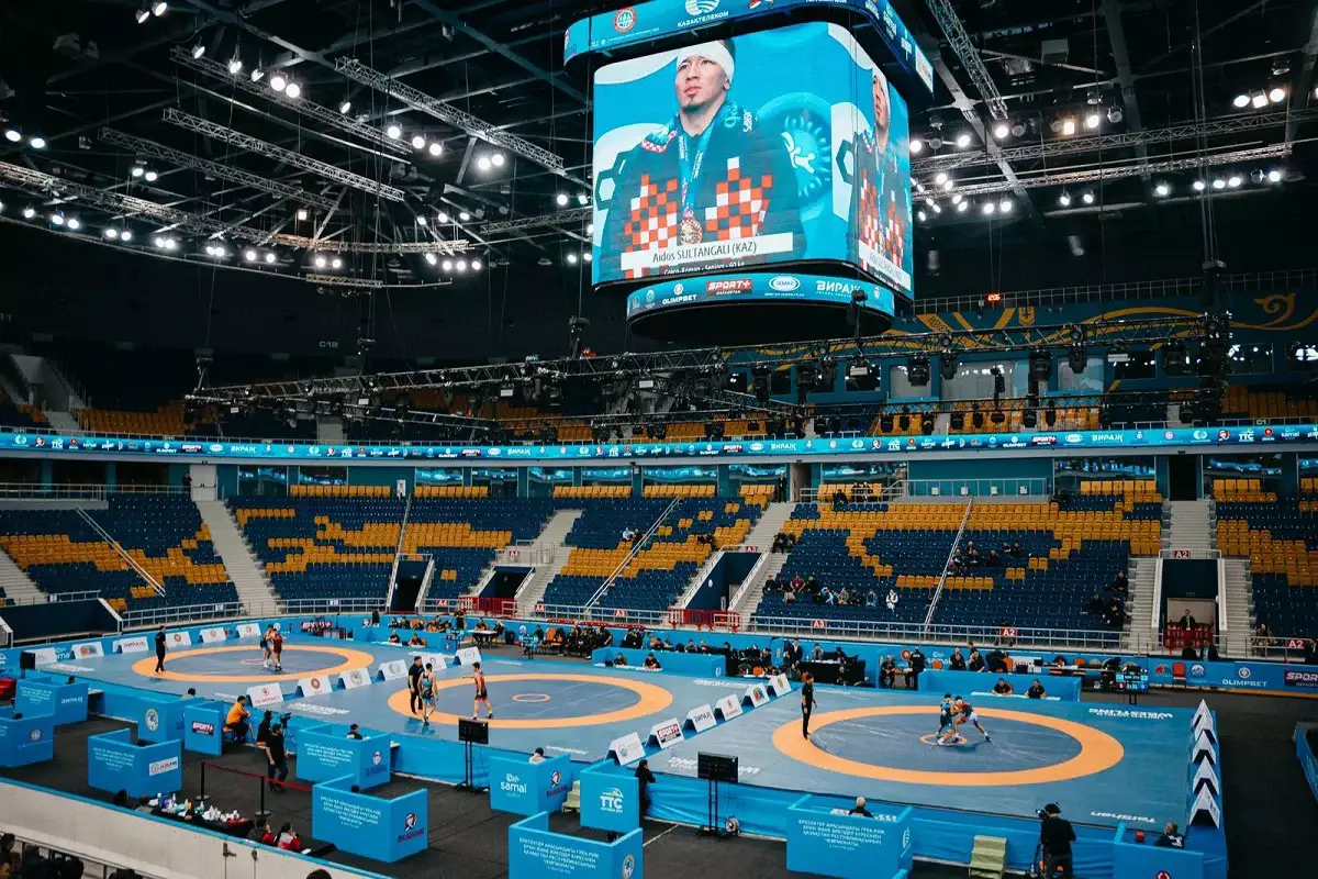 Алматыда күрес түрлерінен Қазақстан чемпионаты өтті