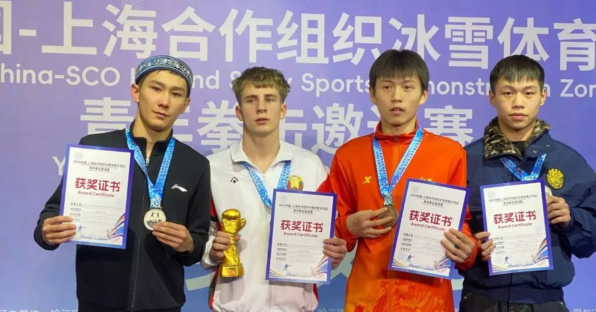  «Дала Қырандарының» қыраны Айдос Үсенов Қытайдағы халықаралық турнирде күміс жүлде иеленді 